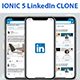 ionic 5 linkedin app full template