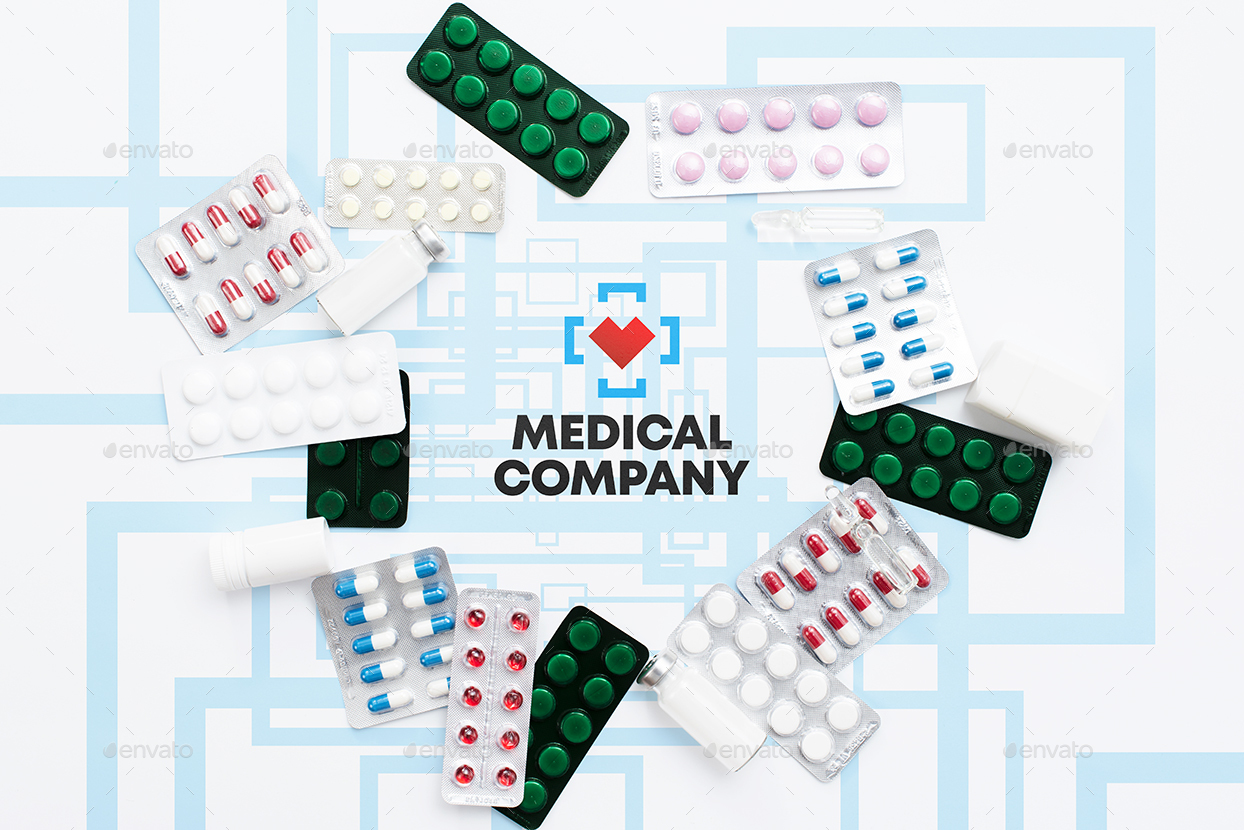 Download Branding Medical Company Mockup Scenes by 4ustudio | GraphicRiver