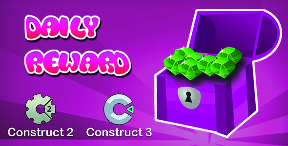 Daily Reward System without 3rd Plugin for Construct 2&3 Project