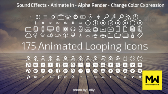 175 Animated Looping - VideoHive 7882721