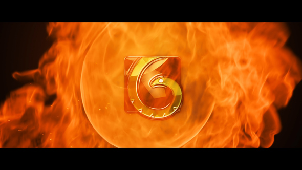 Flame Logo Reveal - VideoHive 27655784