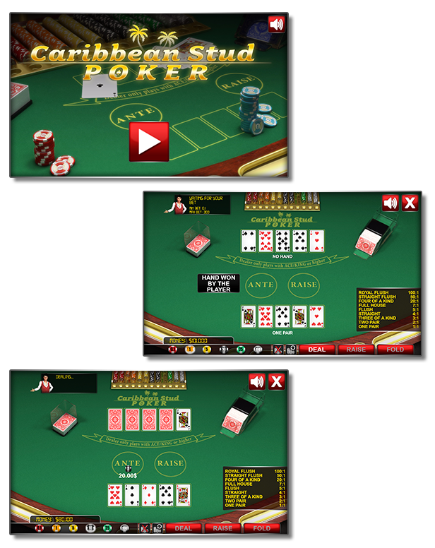 casino game widgets html for my site