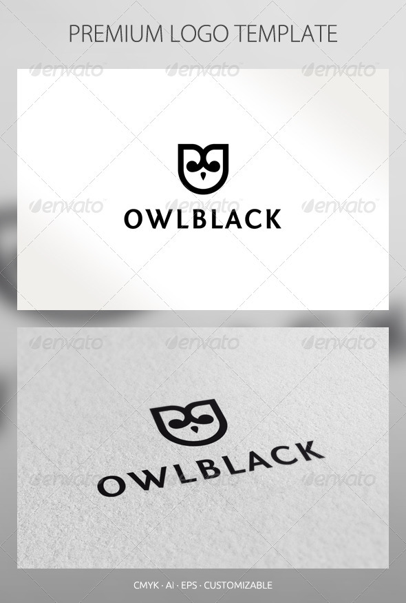 Owl Logo Template - Animals Logo Templates