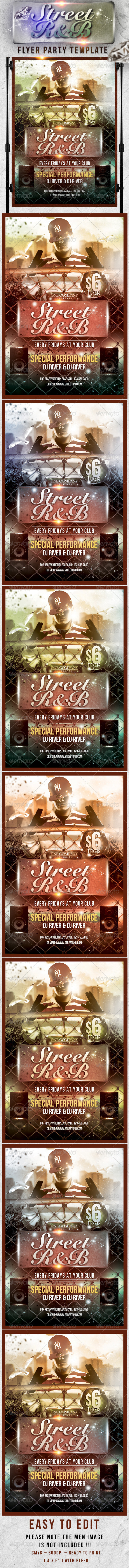 Street Rnb Flyer Template