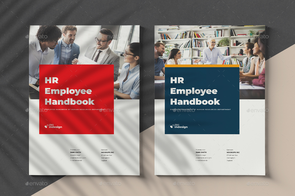 HR / Employee Handbook, Print Templates | GraphicRiver