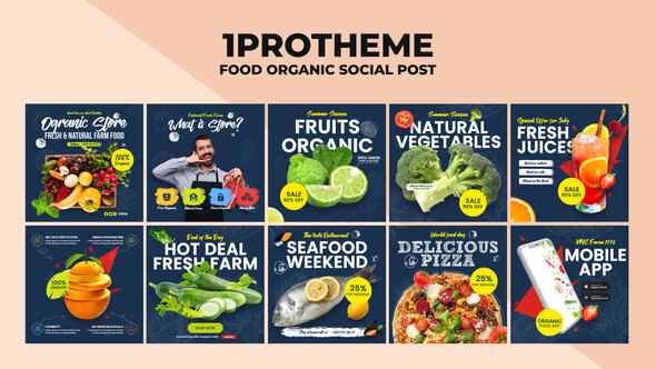 Food Organic Instagram - VideoHive 27667167