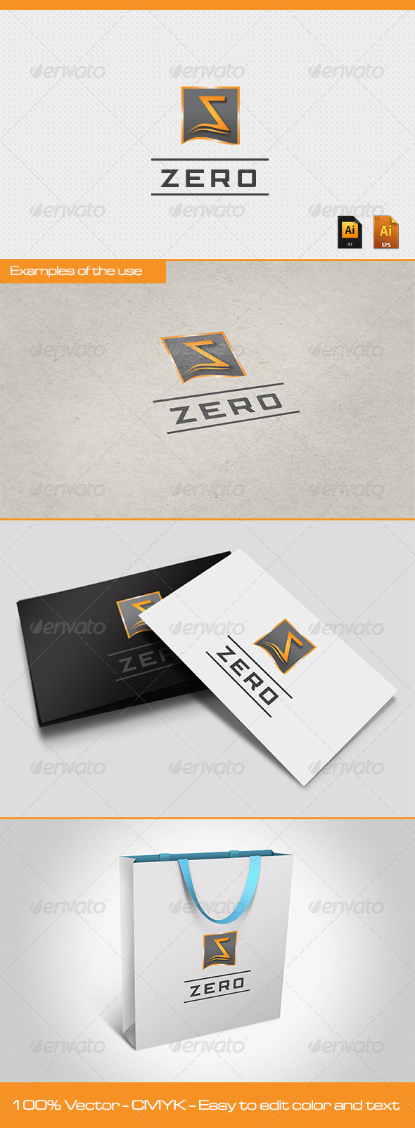 ZERO Logo Template - Symbols Logo Templates