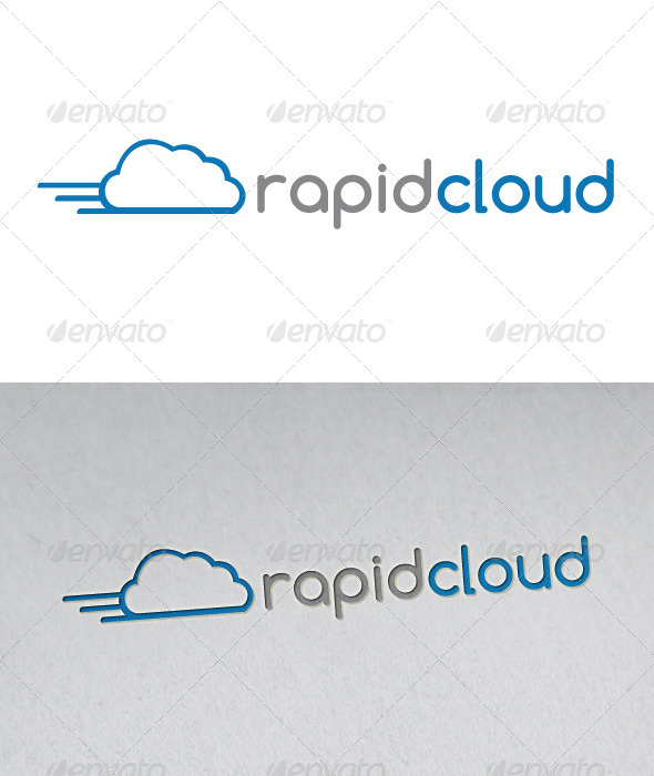 Rapid Cloud Logo - Objects Logo Templates