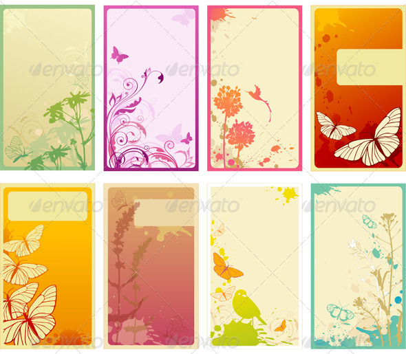 Vertical Business Cards 