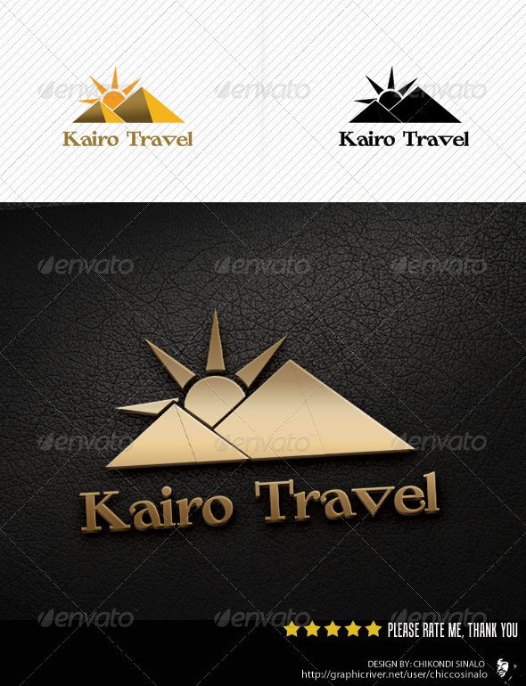 Kairo Travel Logo Template - Abstract Logo Templates