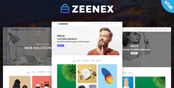 Zeenex - Personal - ThemeForest 25392227