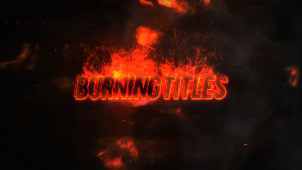 Exploding Burning Titles