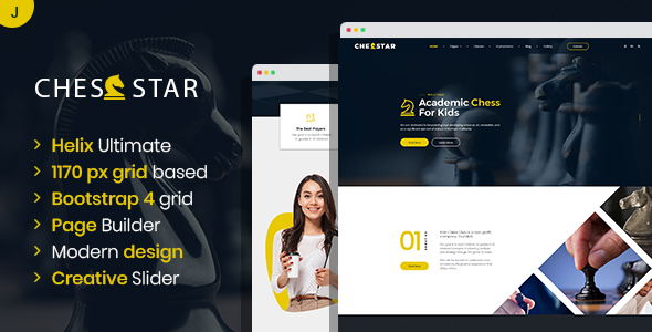 Chesstar - Chess - ThemeForest 27687658