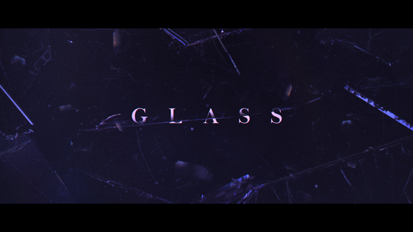 Broken Glass Trailer - VideoHive 27688961