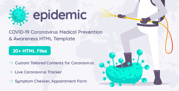 Epicmed - Coronavirus - ThemeForest 26739156