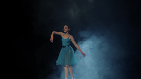 Ballerina Smiles Cutely in the Dance alt