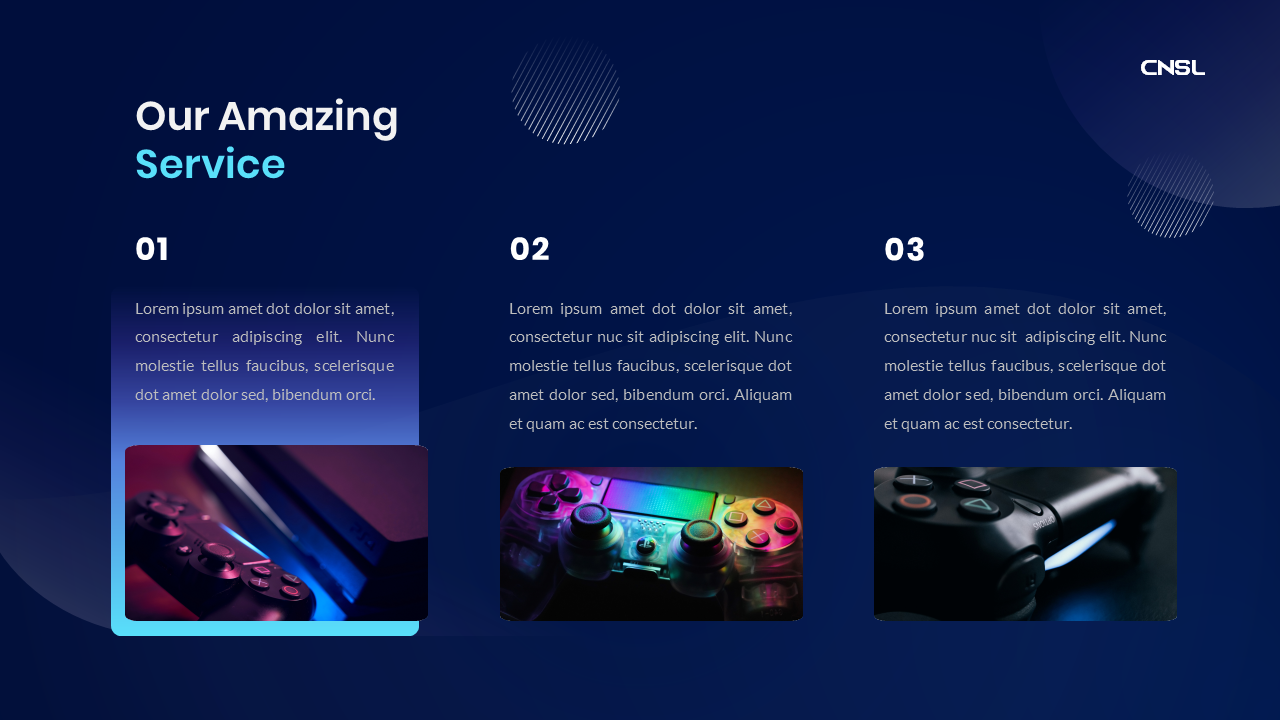 Console – Gaming PowerPoint Template, Presentation Templates | GraphicRiver