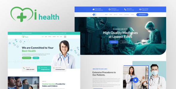 ihealth- Medical XD Template