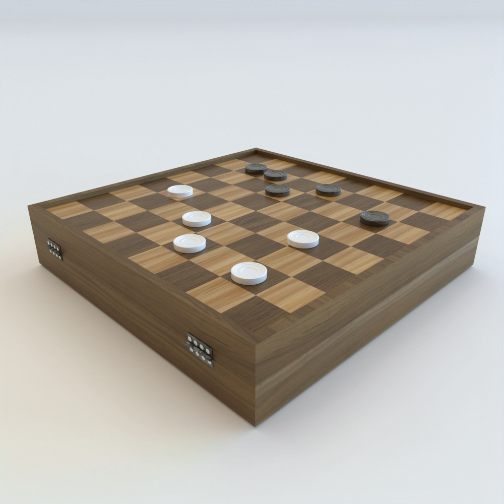 Checkers Draughts Game by EA09studio | 3DOcean