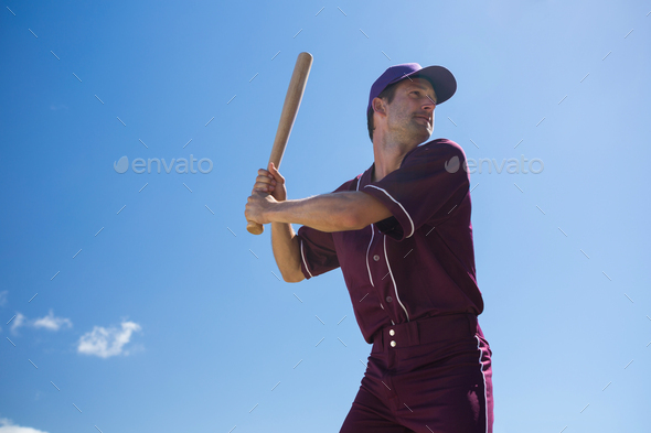 A baseball player resting on the bench., Stock Video - Envato Elements