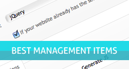 Best management items