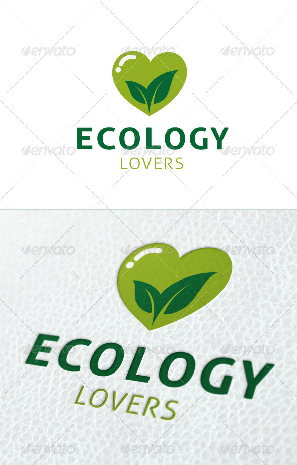 Ecology Lovers Logo Template - Nature Logo Templates