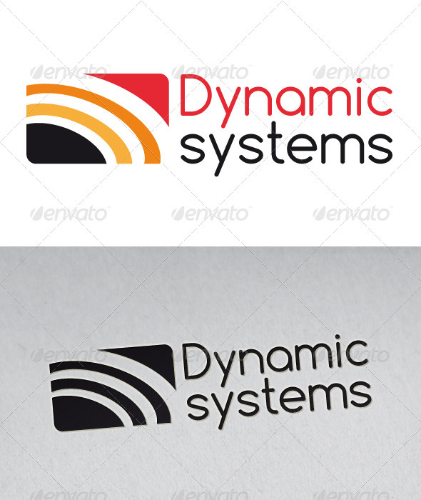 Dynamic System Logo - Vector Abstract