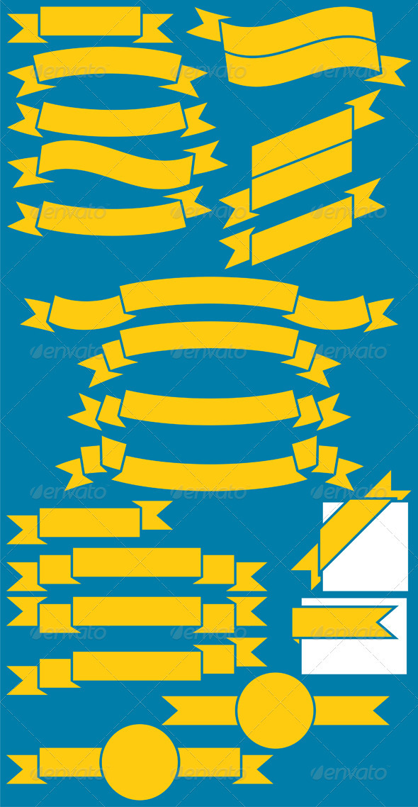 Ribbons - Decorative Symbols Decorative