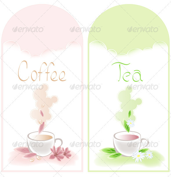 Tea and Coffee Banners
