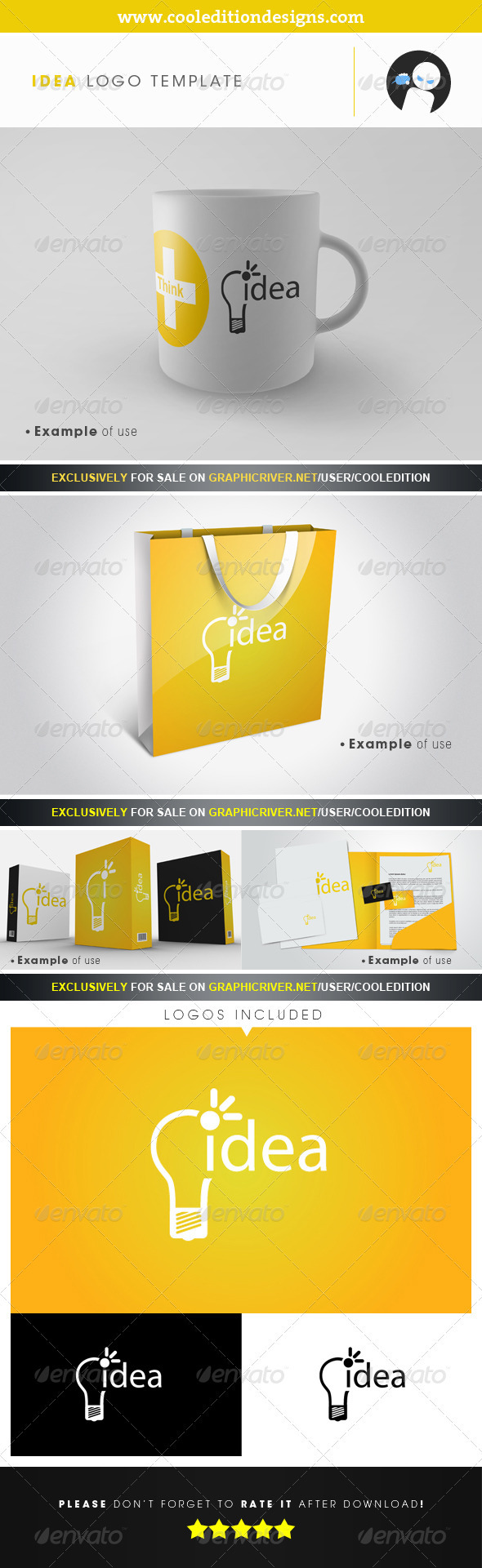 Idea - Logo Template - Symbols Logo Templates