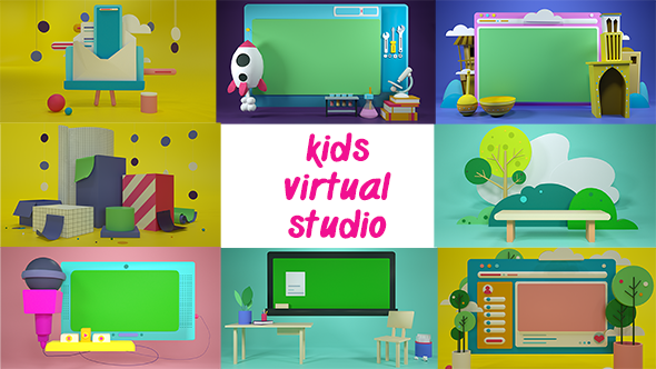 Kids Virtual Studio - 3Docean 27719134