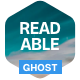 Readable: Simple Blogging Theme for Ghost