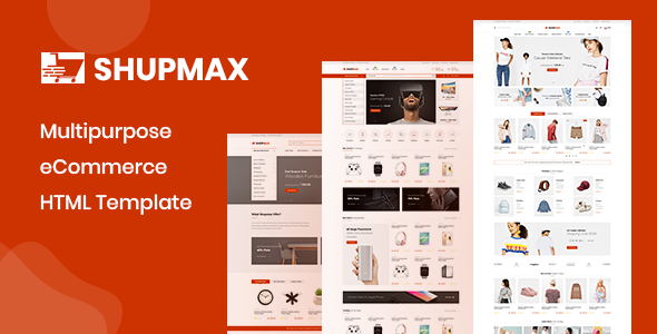 Wonderful Shupmax - Multipurpose eCommerce HTML Template