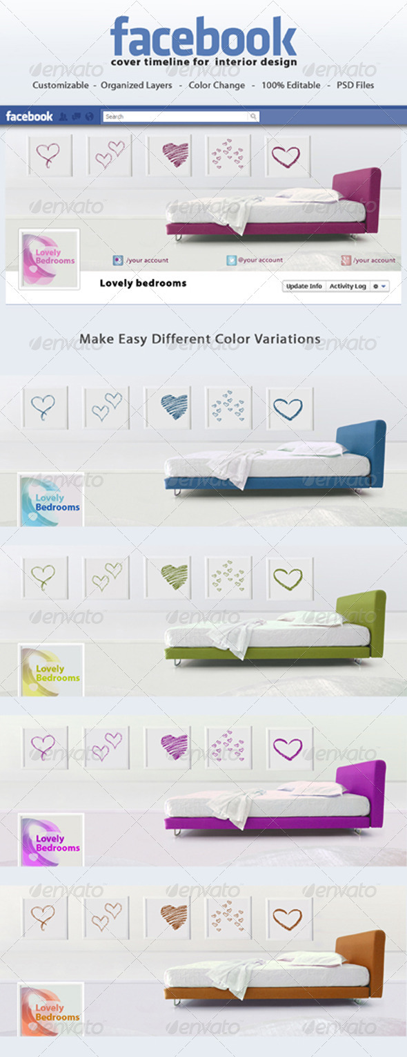 Love bedrooms facebook timeline cover
