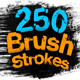 250 Paint Matte Elements, Brush &amp; Strokes - VideoHive Item for Sale