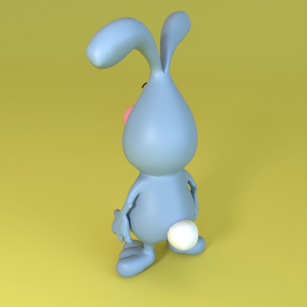 Cartoon Rabbit 3D by EA09studio | 3DOcean