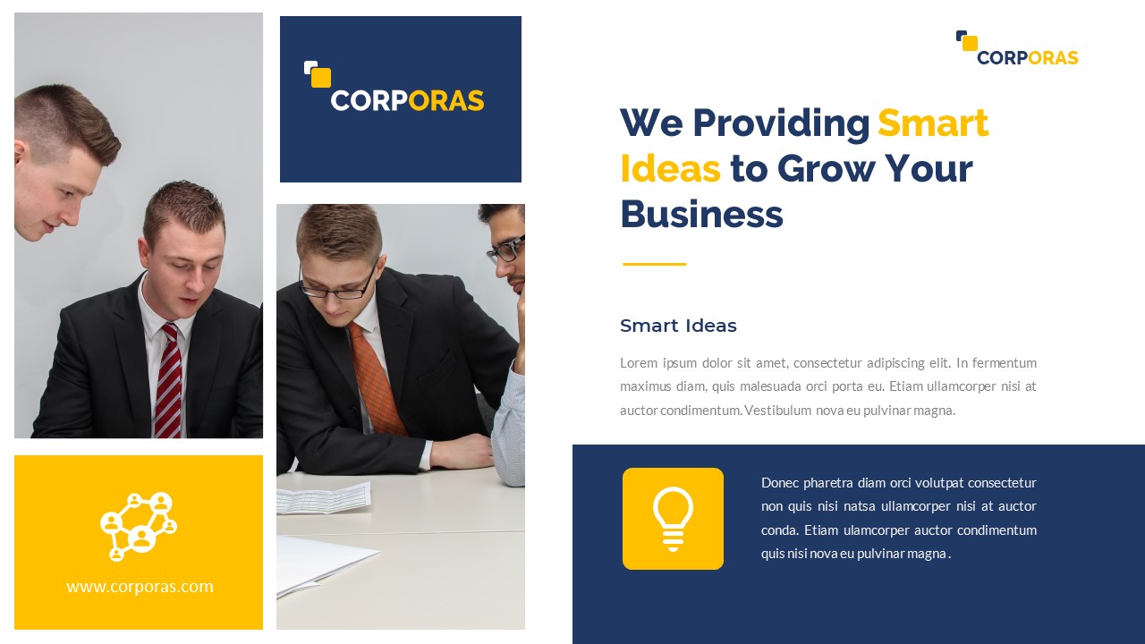 Corporas – Corporate and Business PowerPoint Template, Presentation ...