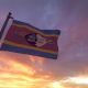 Eswatini Flag on a Flagpole V3 - VideoHive Item for Sale