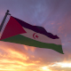 Western Sahara Flag on a Flagpole V3 - VideoHive Item for Sale