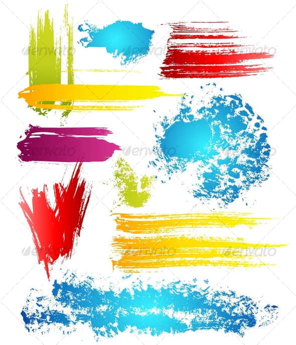 Grungy design elements - Abstract Conceptual