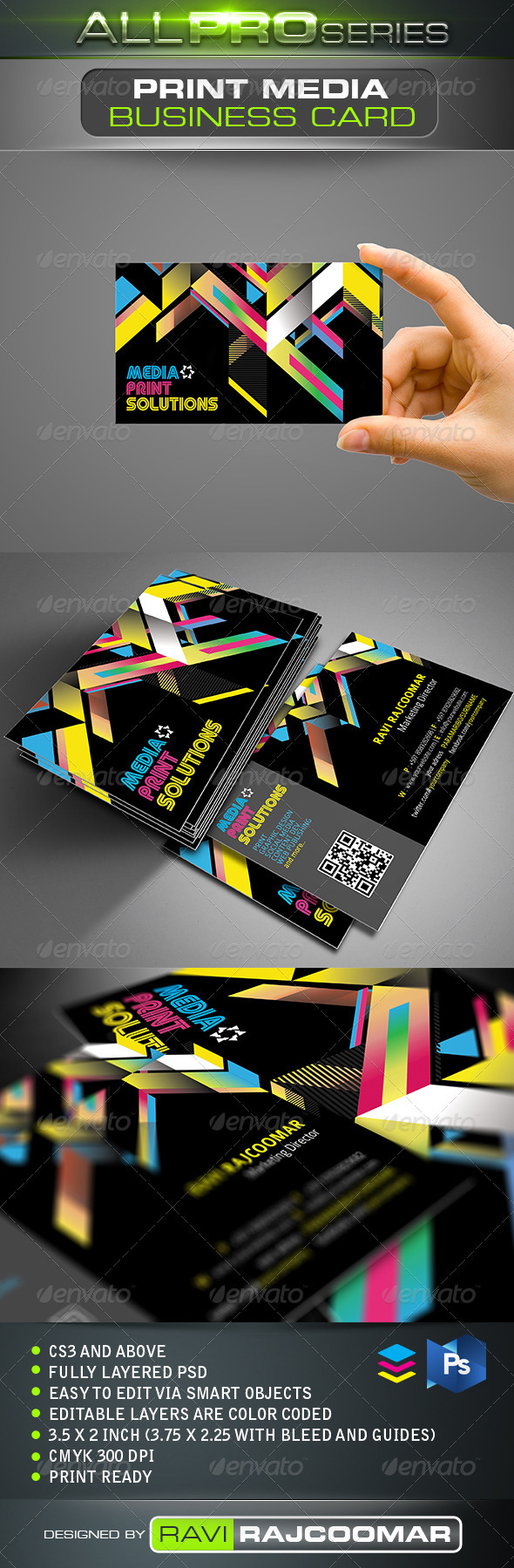 Print Media Business Card - Creative Business Cards