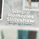 Simple Memories Slideshow - VideoHive Item for Sale