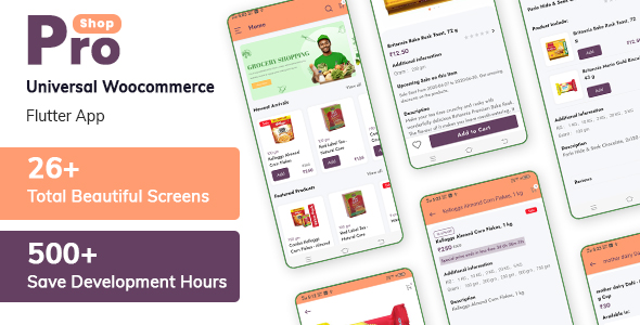 ProShop - Multipurpose Woocommerce Flutter App