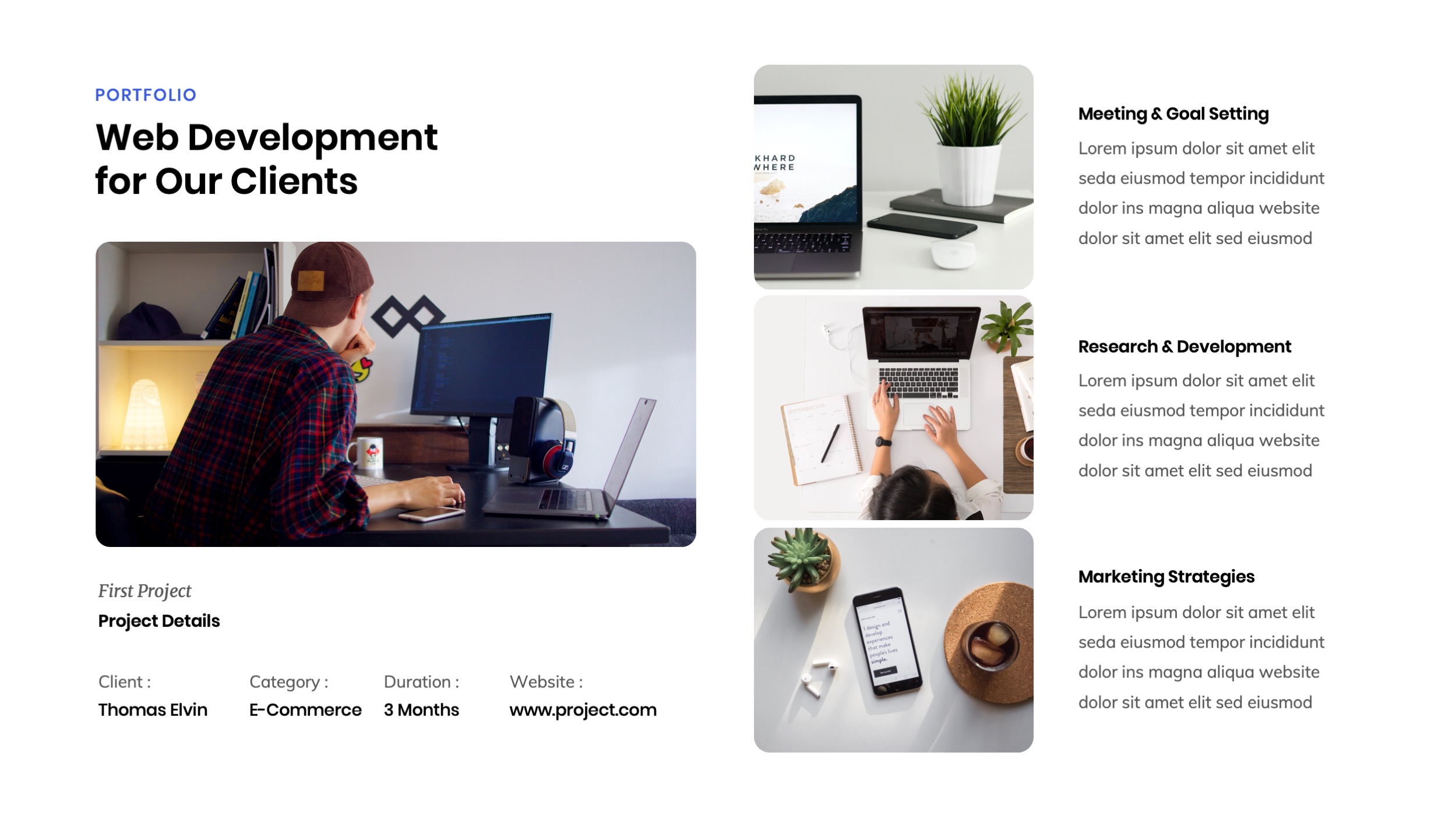 Web Design Agency Presentation Keynote Template by Krafted | GraphicRiver