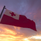 Tonga Flag on a Flagpole V3 - VideoHive Item for Sale
