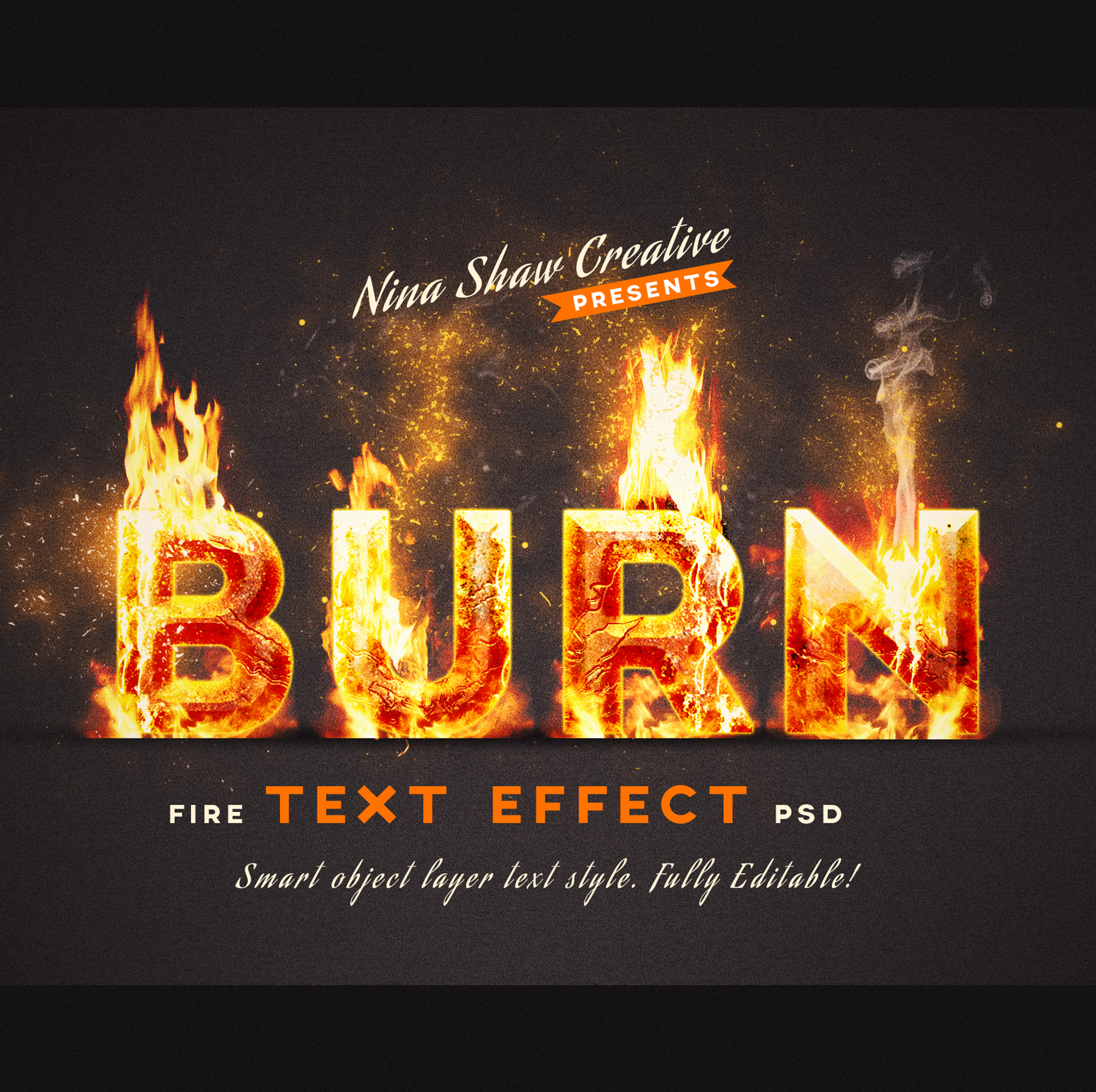 Download Fire Text Effects by ninashaw | GraphicRiver