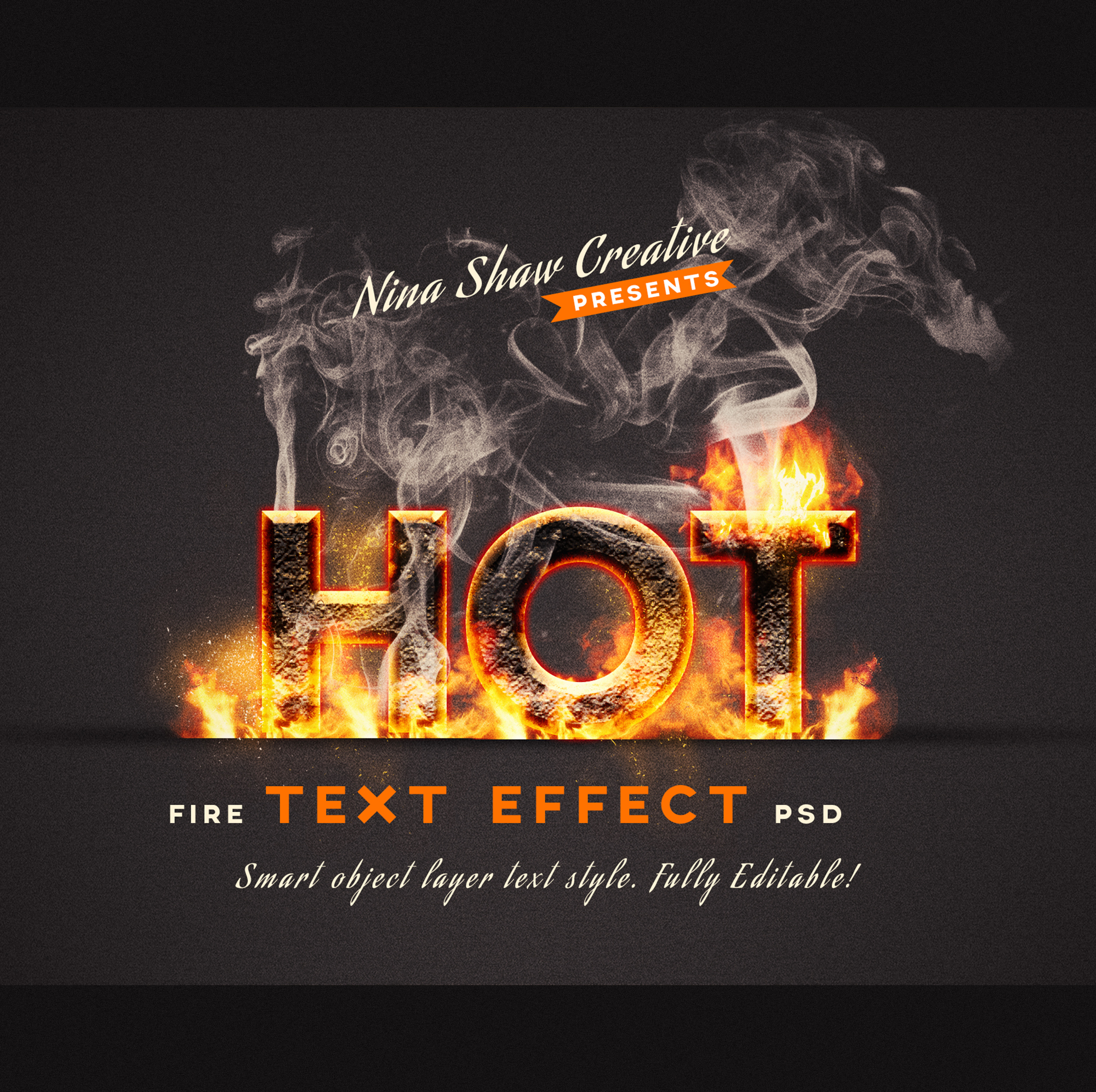 Fire Text Effects Add Ons Graphicriver