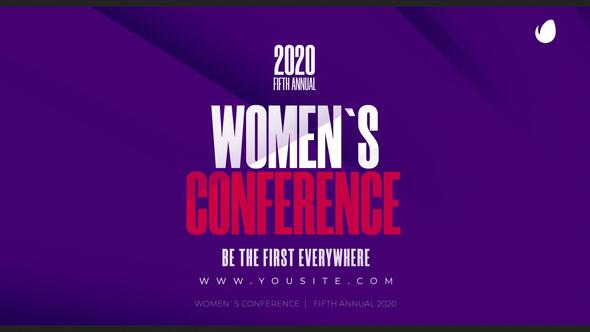 Women`sConference - VideoHive 27773119