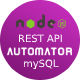 [MacOs Verison] NodeJS REST API Generator from MySQL + Postman API + JWT Auth