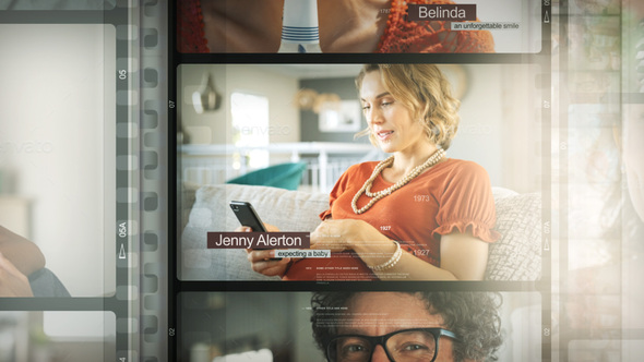 Faces From A - VideoHive 27774745